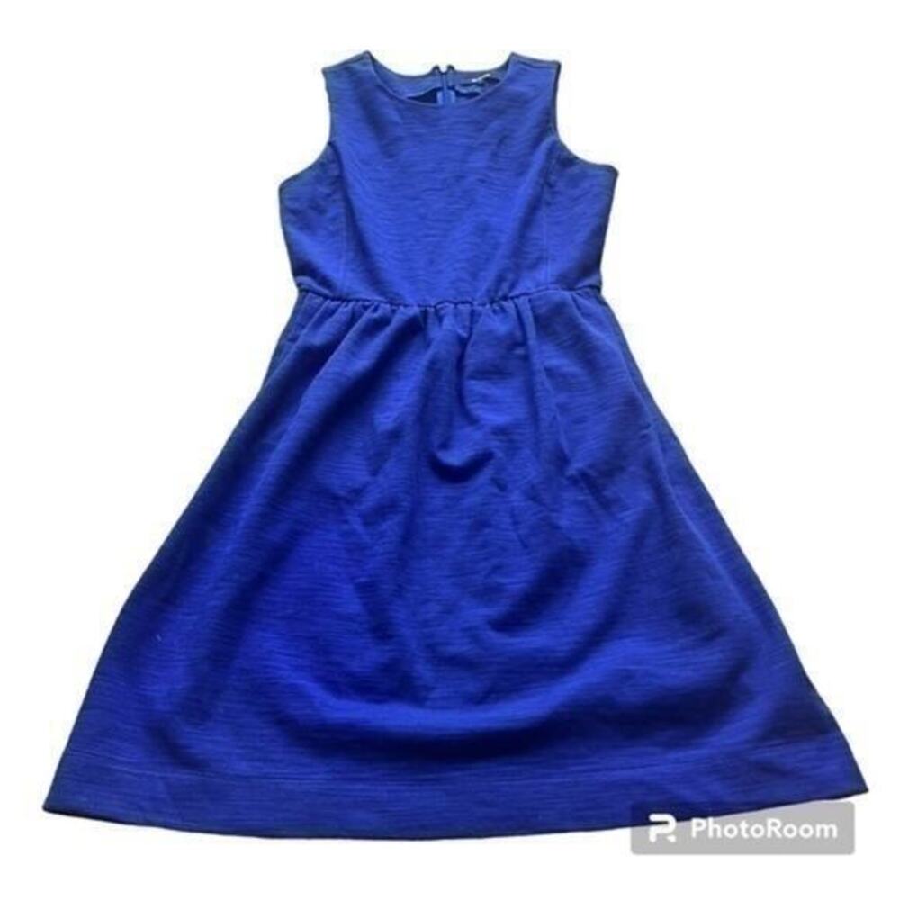 Madewell purple blue A-line casual dress